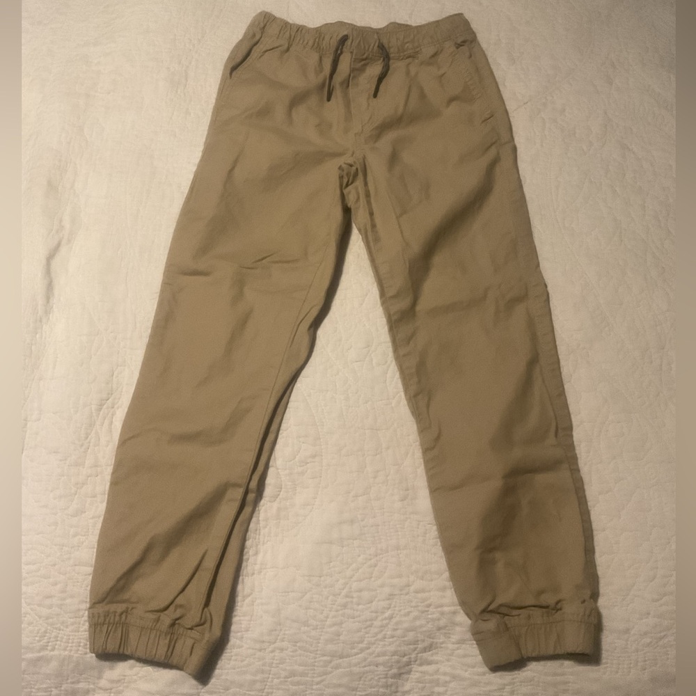 Boys Gap khaki jogger pants size Large youth